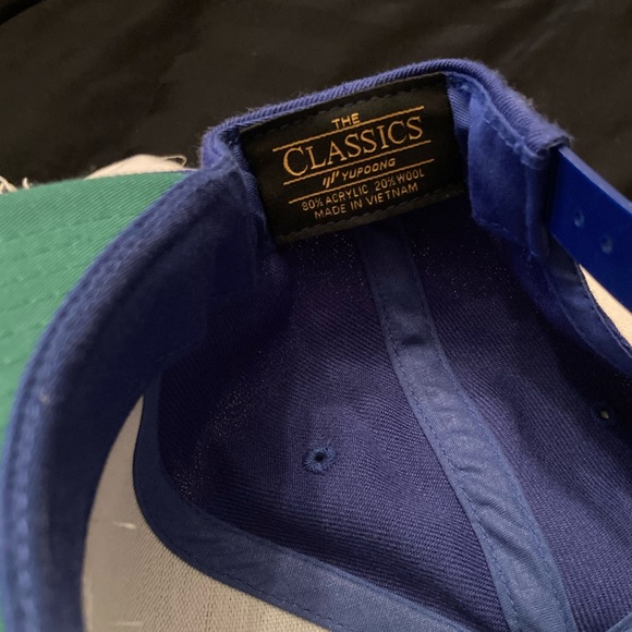 Wu Tang Wu Wear International Snapback Blue Hat Rare New - Picture 3 of 5